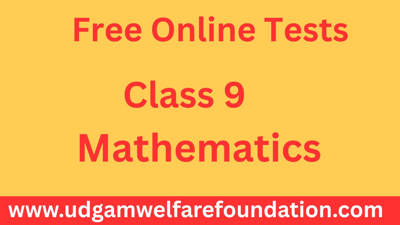 Free Online Tests mathematics