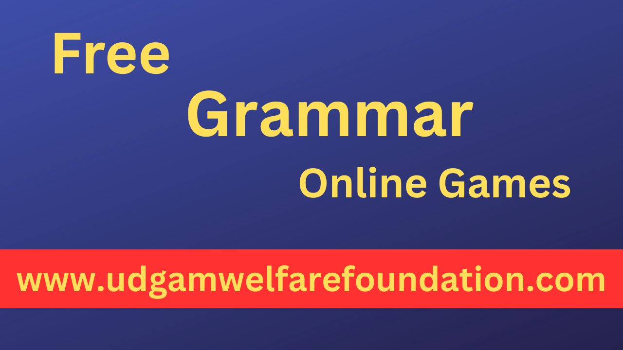 free grammar online games