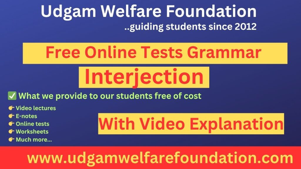 Online Test Interjection