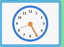 Clock showing 3 o'clock
