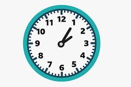 Clock showing 3 o'clock