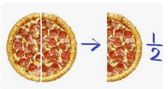 Half of a Pizza