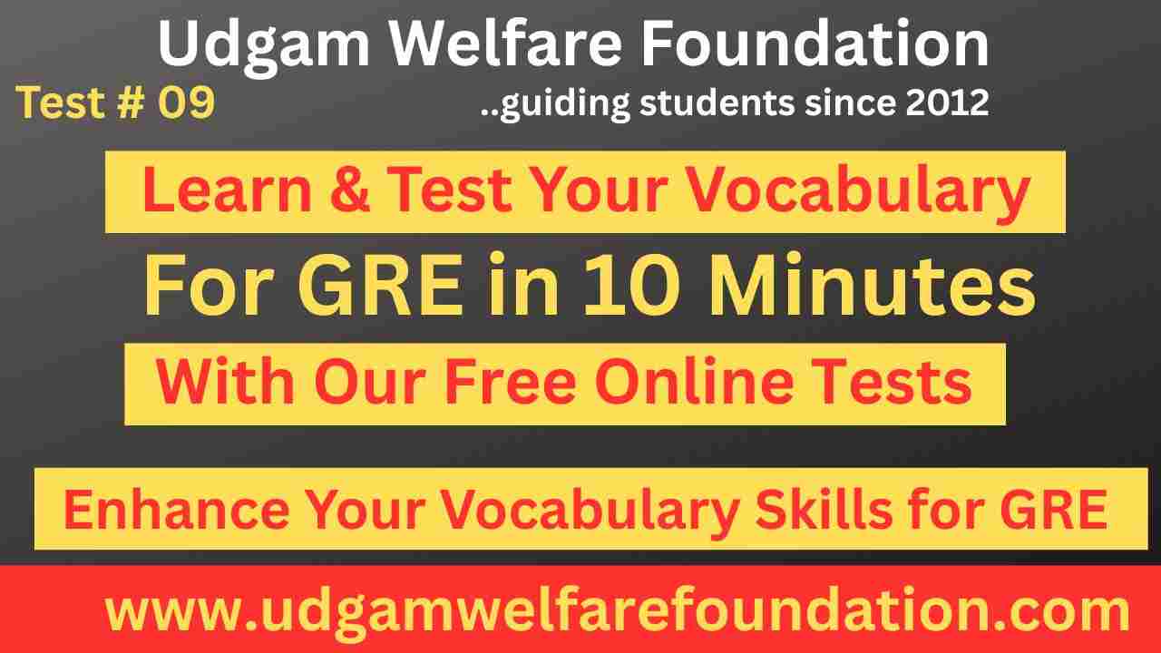 Best Free GRE Vocabulary Practice
