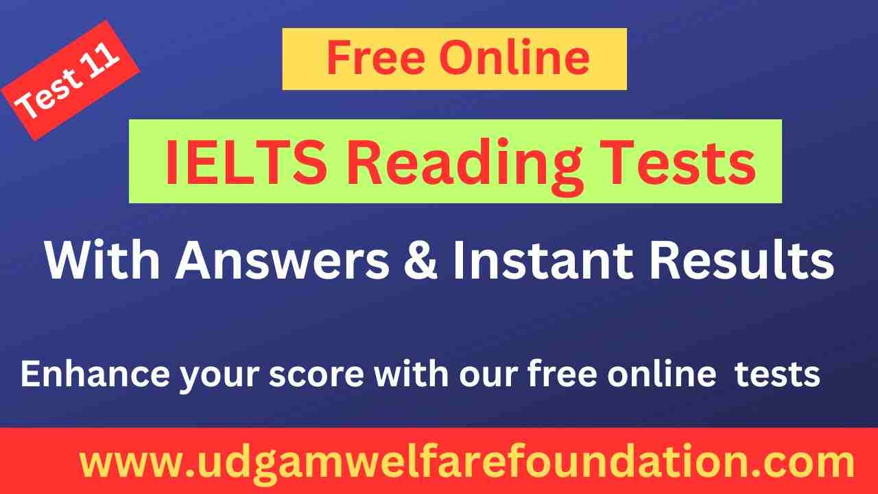 ielts practice reading test 2025 with answers