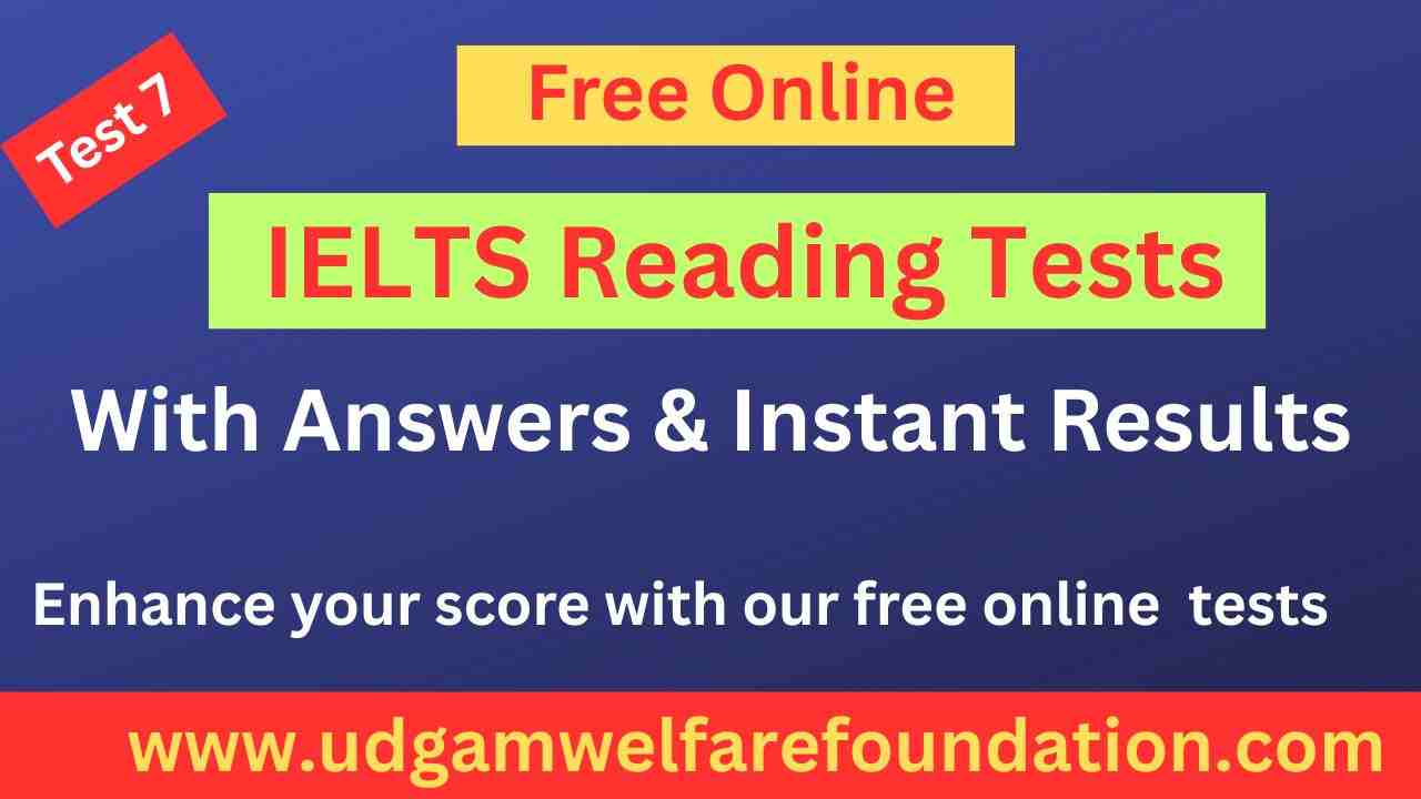 ielts reading comprehension practice with answers