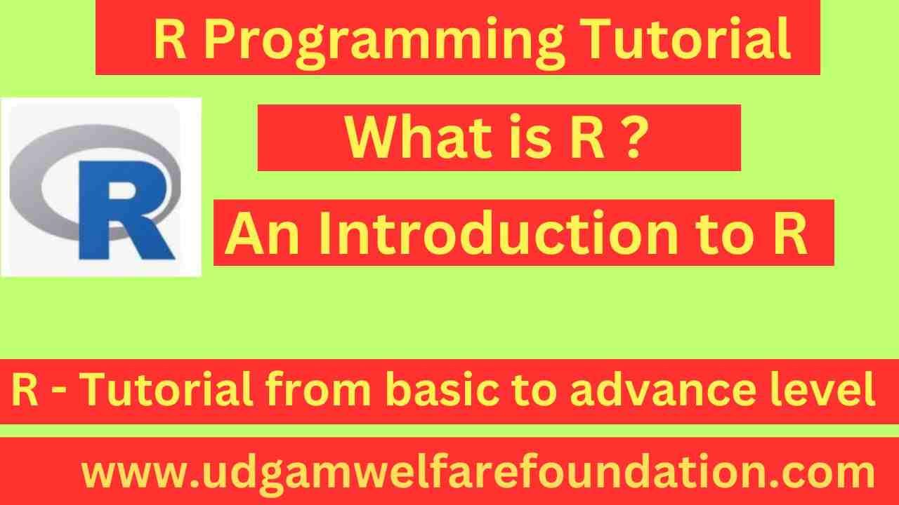 What is R and why use it