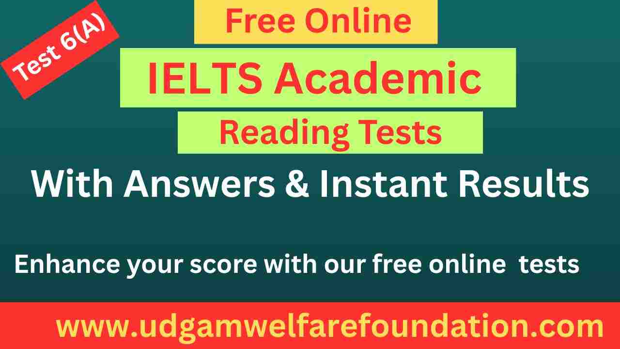 Free IELTS General Reading Practice Test With Answers