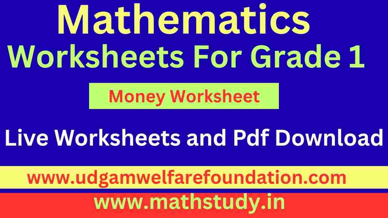Grade 1 Money Worksheets