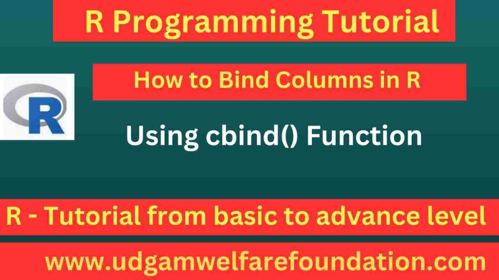 How to Bind Columns in R – Using cbind() Function