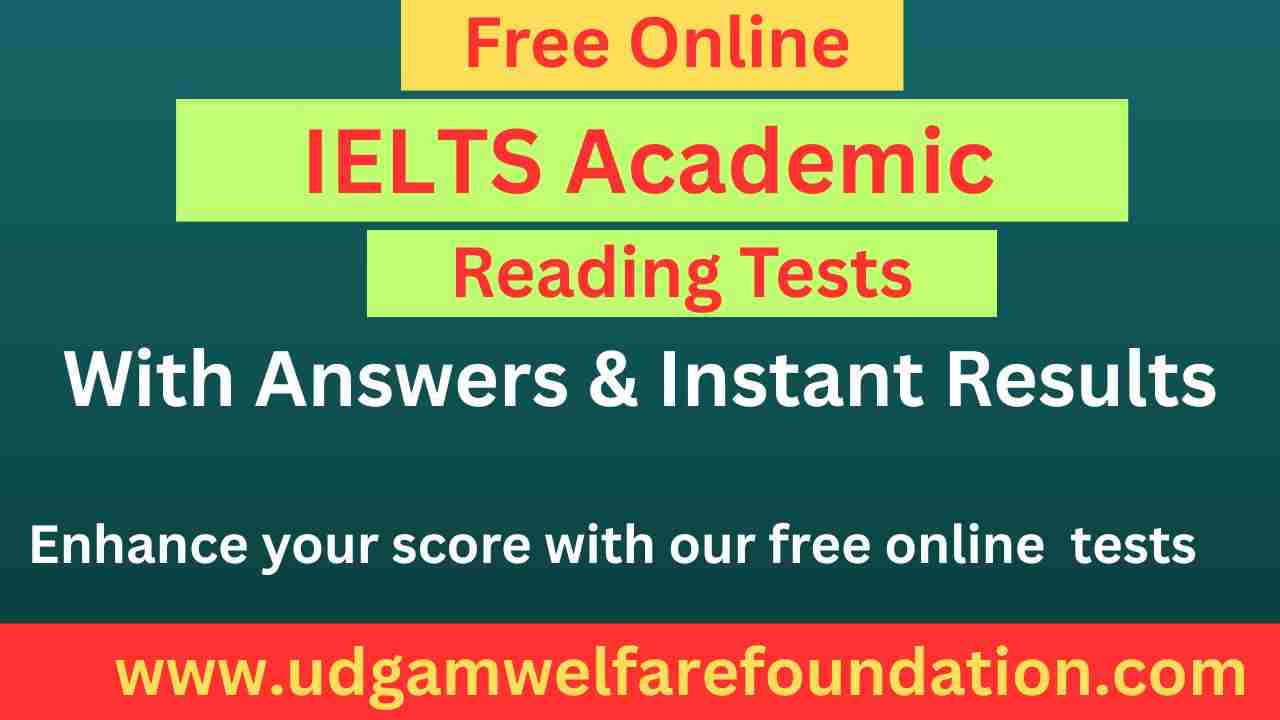 IELTS Academic Reading Practice Tests