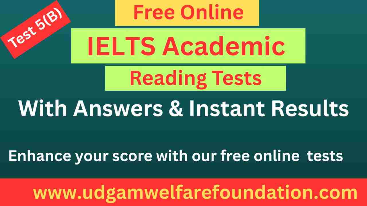 IELTS Reading Section 2 Practice Test – Free Online
