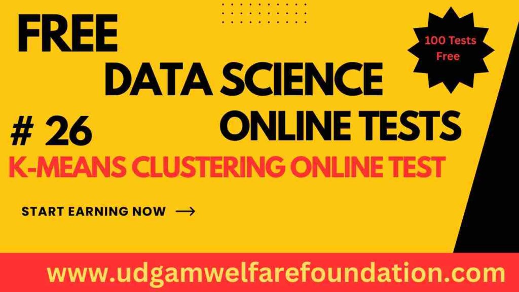 K-Means Clustering Online Test