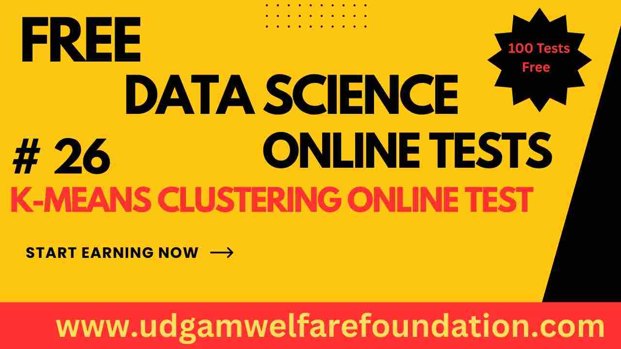 K-Means Clustering Online Test