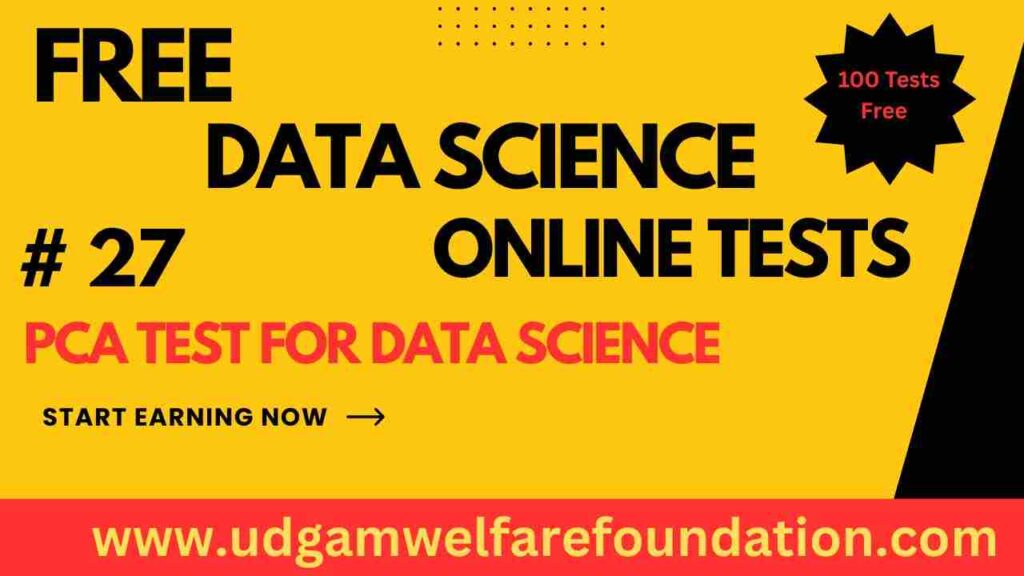 PCA Test for Data Science