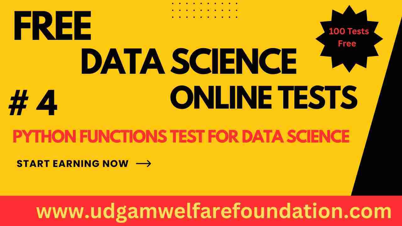 Python Functions Test for Data Science