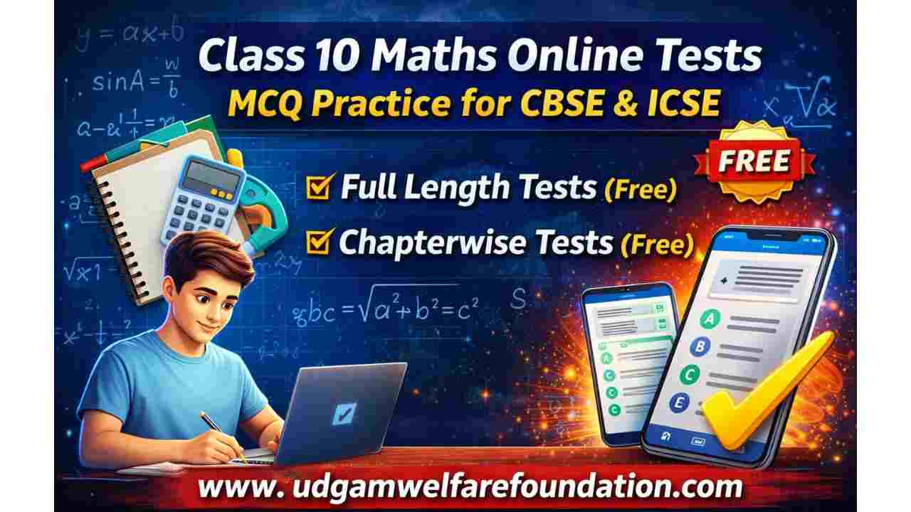 Class 10 Maths Online Tests