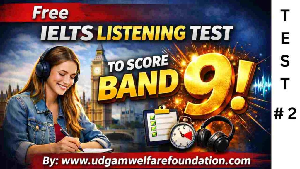 IELTS Listening Practice Test 2 With Answers