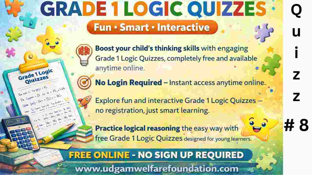 Grade 1 Logical Reasoning Questions
