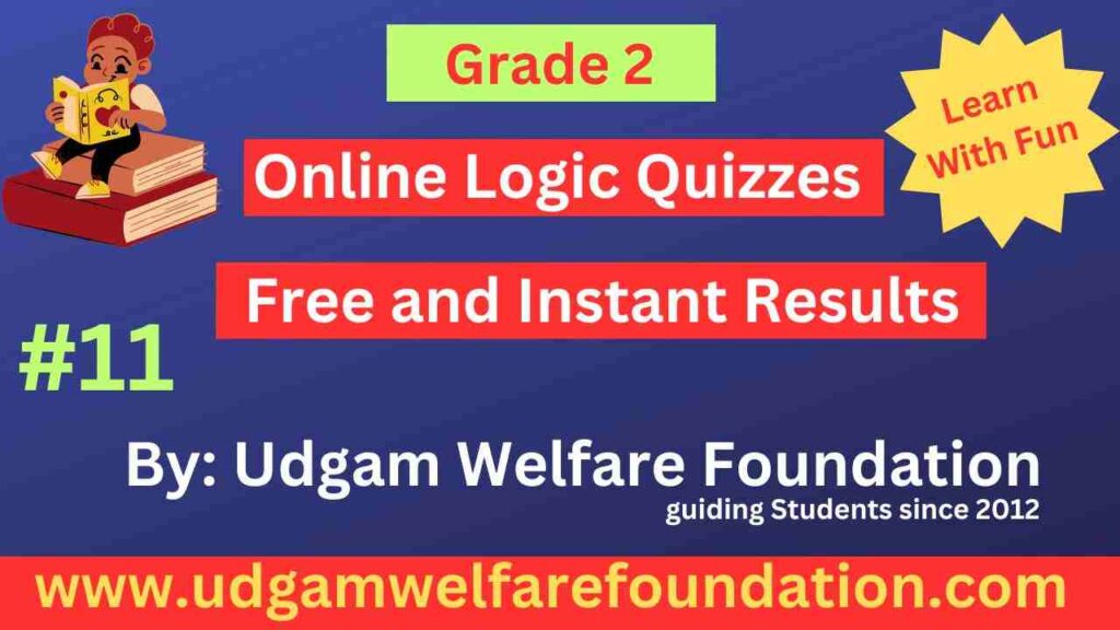 Free Logic Quiz For Grade 2