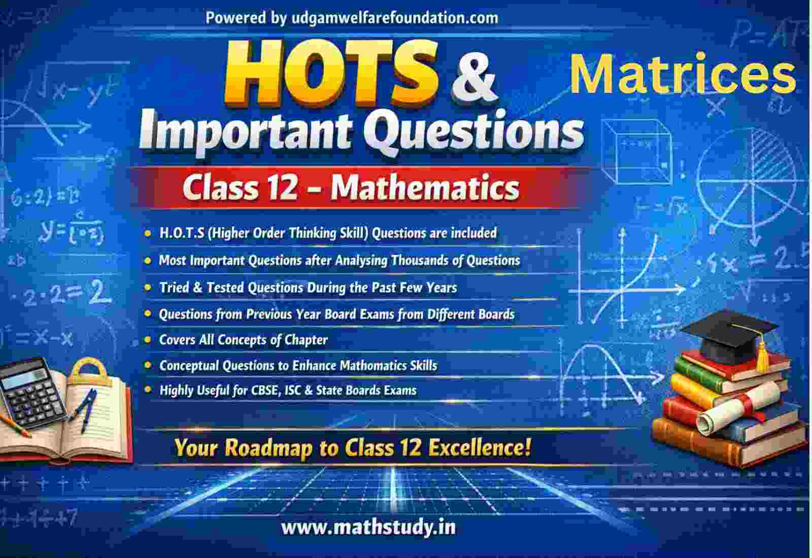 Class 12 Matrices Important Questions