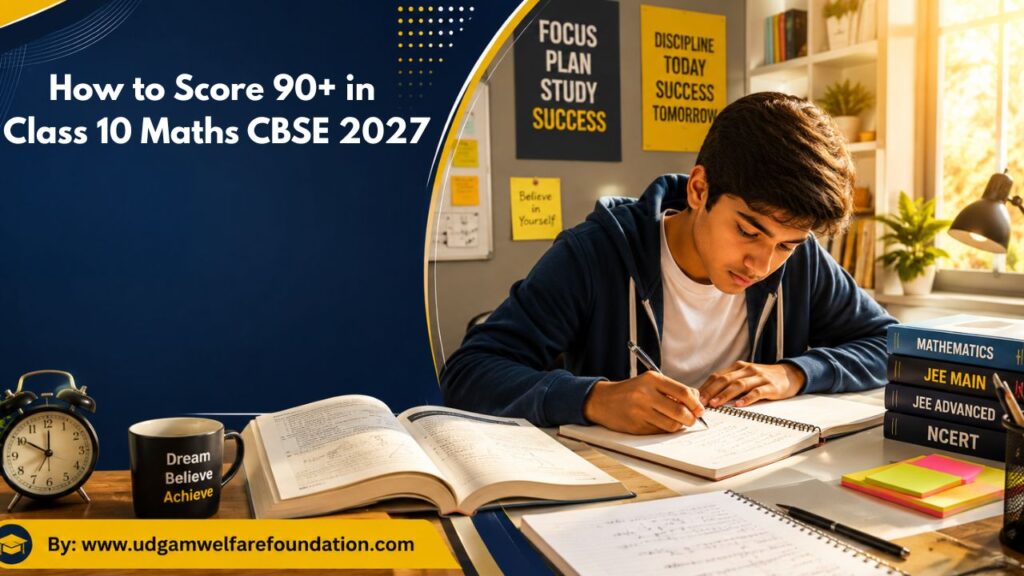 How to Score 90+ in Class 10 Maths CBSE 2027 — A Complete Free Study ...